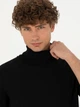 Гольф-водолазка мужская Pierre Cardin G021SZ0TK-000-1652035(Siyah) M Черная (8683856272405) - изображение 4