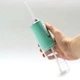 Портативный ирригатор для полости рта аккумуляторный 230 мл с ультразвуковой технологией массажа десен голубой - изображение 8