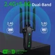 Wi-Fi адаптер AC1200 WiFi5 USB 3.0 5Ггц+2.4Ггц 4 антени V2 - зображення 2