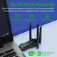 Wi-Fi адаптер AC1200 WiFi5 USB 3.0 5Ггц+2.4Ггц 4 антени V2 - зображення 4