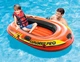 Човен надувний Intex 58355 «Explorer Pro 100» (29*94*160 см, гребний, дитячий, одномісний, трикамерний, надувне дно, до 80 кг) - изображение 1