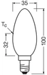Лампа светодиодная OSRAM B60 6,8W 806Lm 4000K E27 (4099854545306) - изображение 5