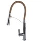 Смеситель для кухни TOPAZ MODERNO TMD-8817-H23-BG Brushed Gold однорычажный латунный высокий поворотный излив 360° для мойки - изображение 4