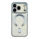 Чохол Premium TPU Metallic Chrome Full Camera with Magsafe для iPhone 17 Pro Max Chrome Blue - зображення 1