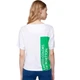 Футболка жіноча з принтом United Colors of Benetton Balls Pop біла XS 3P1ZE1613 903 (XS) - зображення 3