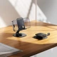 Тримач настільний BOROFONE BH138 Fit metal folding desktop stand чорний - изображение 6