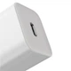 Мережевий зарядний пристрій Baseus Super Si Quick Charger 1C 25W EU білий CCSP020102 - изображение 6