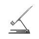 Настільний тримач XO C136 Small flat hollow all metal tablet holder Чорний - зображення 4