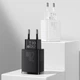 Мережевий зарядний пристрій Baseus Compact Quick Charger U+C 20W EU чорний CCXJ-B01 - изображение 6