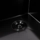 Мойка кухонная нержавеющая сталь PVD черная для кухни VALESO 40*50 DECOR Handmade 3.0/0.8 - изображение 5