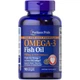 Рыбий жир Омега-3 Puritan's Pride (One per day Omega-3 Fish Oil) 1360 мг 90 капсул PTP32948 - изображение 1