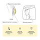 Мужские боксеры MAN's SET (Anatomic Long 2.0) — анатомические хлопковые удлиненные с карманом 2XL - изображение 4