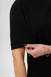 Жіноча Футболка Поло З Ґудзиками Теніска Without Polo XL Black - изображение 6