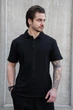 Чоловіча Футболка Поло З Ґудзиками Теніска Without Polo L Black - изображение 1