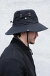 Чоловіча Панамка Трансформер З Шнурком Without Revers Black - зображення 3