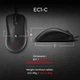 Проводная мышь BenQ Zowie EC1-C / 3200 DPI / 5 кнопок / Matte Black Б/В - изображение 5