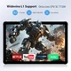 Планшет 11" Full HD Woregoo M518 12+24/256 ГБ 4G 8 ядер Android 15 8000 мАг Чорний Б/В b1 - зображення 3