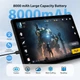 Планшет 11" Full HD Woregoo M518 12+24/256 ГБ 4G 8 ядер Android 15 8000 мАг Чорний Б/В b1 - зображення 6