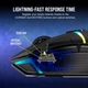 Игровая беспроводная мышь Corsair NIGHTSABRE RGB / Bluetooth / Радиоканал / 26000 DPI / 8 кнопок / RGB подсветка / Инерционное 4Д колесо / Черная (CH-931B011) Б/В k1 - изображение 6