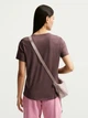 Футболка бавовняна жіноча Nike W Nsw Club Ss Tee DX7902-502 S Коричнева (198726214112) - зображення 2