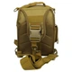 Тактична сумка через плече Tribe Sling Pack; 6,5л; Койот. Туристична сумка слінг T-IE-0003 - изображение 3