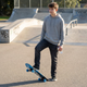 Скейтборд деревянный SP-Sport Skateboard Iron Hand 4411-3 размер 78х20см Black-Blue - изображение 7