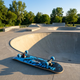 Скейтборд деревянный SP-Sport Skateboard Iron Hand 4411-3 размер 78х20см Black-Blue - изображение 8