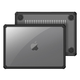 Накладка захисна протиударна полікарбонатна бампер чохол DUX DUCIS LCGM для Apple MacBook Pro 16 (2019/2021/2023/2024) Black - зображення 1