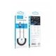 Cable AUX 3.5mm to Bluetooth (1 м) - Hoco E78 - Black (785079) - зображення 2