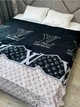 Плед из микрофибры Велсофт Луи Виттон Чёрный 200х230см - изображение 2