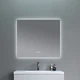 Зеркало Qtap Taurus (TA1) 1200×800 мм с LED-подсветкой Touch, с антизапотеванием, с диммером, рег. темп. цвета (3000-6500K) QTTAU120080048958 - изображение 8