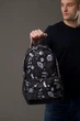 Підлітковий портфель з міцного матеріалу оксфорд (42x25x10см) Рюкзак для мовлення - зображення 10