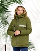 Женская куртка демисезонная хаки 48-50 р844.4420 - изображение 7