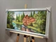 Картина Мельница в багетной раме 33х70 см. №373 - изображение 3