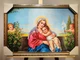 Икона Пресвятая Богородица с младенцем в багетной раме 40х60 см. №124 - изображение 1