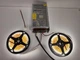 Набір Світлодіодна стрічка (10 метрів) 12V smd3528 ІР20 4500K біла 120led (негерметична) - зображення 2