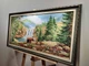 Картина гобеленовая Медвежата в багетной раме 40x80см. №G326 - изображение 3