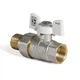 Кран з американкою 1/2" (Koer KR.227.W) білий (KR0015) - изображение 2