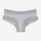 Трусики бразилиана женские хлопковые Victoria's Secret 4197-53 QBX(Medium Heather Grey) L Серые (3000706605134) - изображение 3