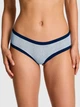 Трусики хипстеры женские Victoria's Secret 4291-43 QD2(Icy Blue) S Голубые (3001775449675) - изображение 1