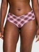 Трусики бразилиана женские Victoria's Secret 4162-27 QS4(Pink Lollipop Plaid Print) L Розовые (3002109355098) - изображение 1