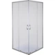 Душова кабіна BRAVO ODRA N80FS 78x78x180 см, квадратна, без піддона, сатиновий профіль, матове скло 4 мм - изображение 1