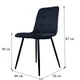 Стул кухонный PM-003 Perfect Home Черный (PFH-092069) - изображение 12