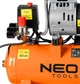 Kompresor bezolejowy NEO Tools 12 l 12K020-1 (5907558479614) - obraz 4
