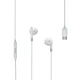Дротові навушники 3.5mm Hoco M93 Stereo вакуумні з мікрофоном 1.2m White - зображення 1