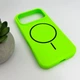 Чохол для смартфона Cosmic Silicone Case Magnetic for Apple iPhone 17 Pro 53,Shiny Green (SilMag17P-53) - изображение 4