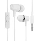 Проводные наушники 3.5mm Hoco M34 Honor music вакумные с микрофоном 1.2m White - изображение 1