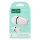 Проводные наушники 3.5mm Hoco M34 Honor music вакумные с микрофоном 1.2m White - изображение 2