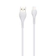 Кабель USB Hoco X37 Cool Power Charging Lightning Бiлий - изображение 1
