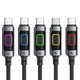 Кабель ACEFAST USB-A to USB-C fantasy color series braided Charging data cable C21-04 |1.2m, 3A| - изображение 7